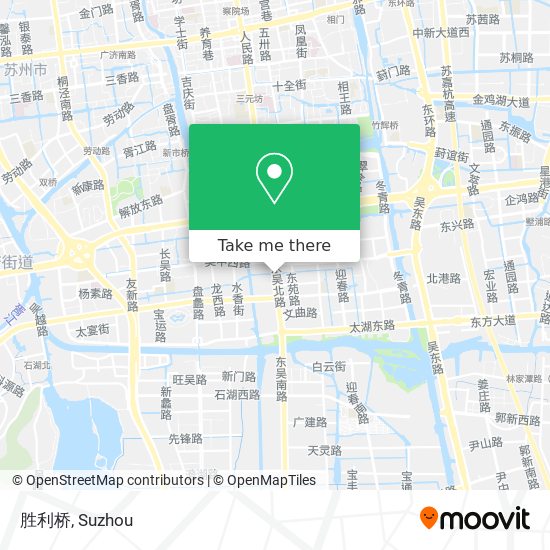 胜利桥 map