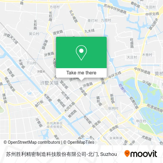 苏州胜利精密制造科技股份有限公司-北门 map