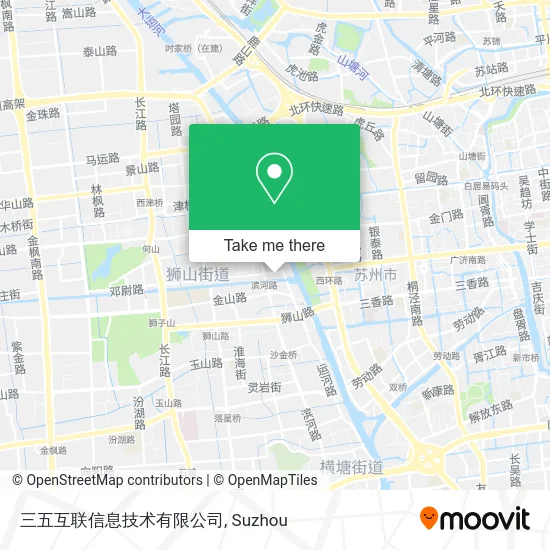 三五互联信息技术有限公司 map
