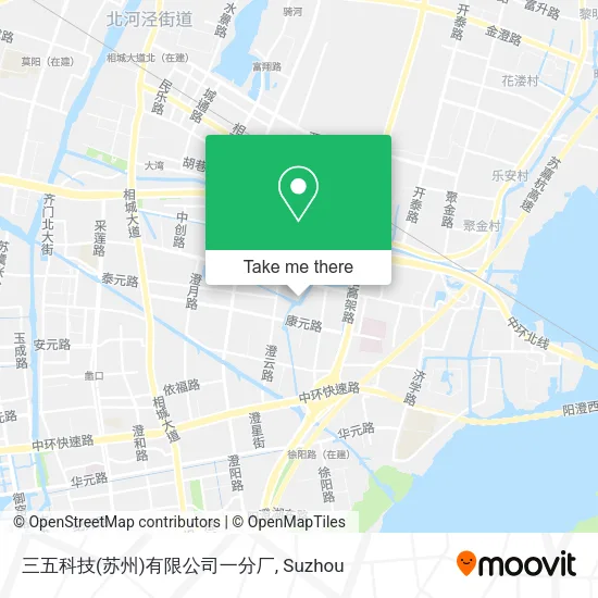 三五科技(苏州)有限公司一分厂 map