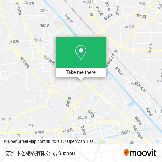 苏州本创钢铁有限公司 map