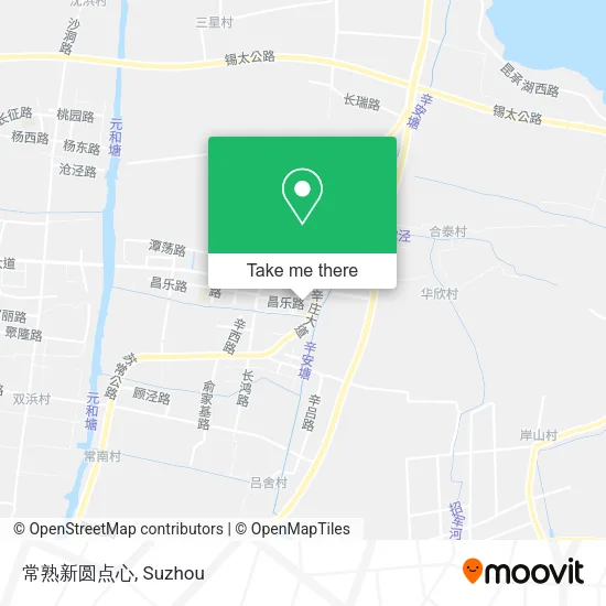 常熟新圆点心 map