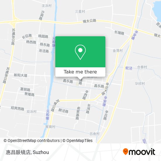 惠昌眼镜店 map