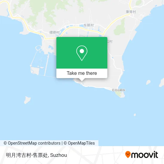明月湾古村-售票处 map