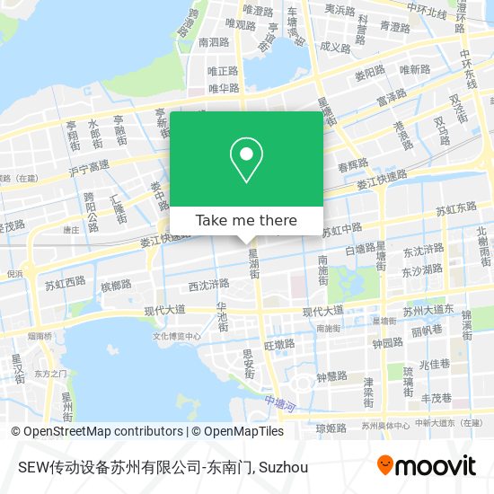 SEW传动设备苏州有限公司-东南门 map