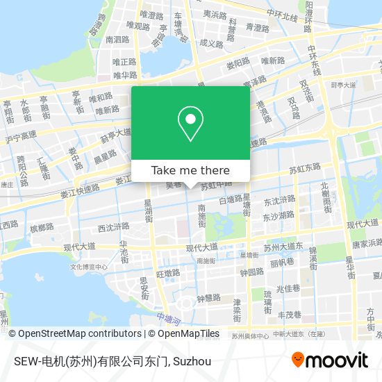 SEW-电机(苏州)有限公司东门 map