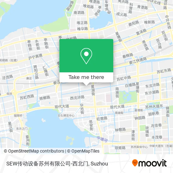 SEW传动设备苏州有限公司-西北门 map