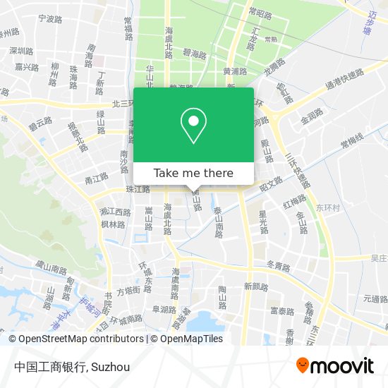 中国工商银行 map