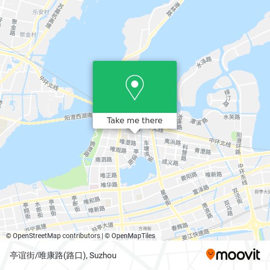 亭谊街/唯康路(路口) map