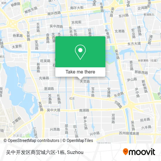 吴中开发区商贸城六区-1栋 map