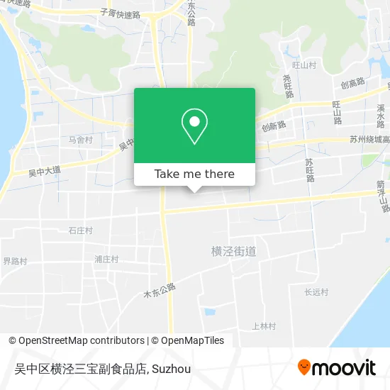 吴中区横泾三宝副食品店 map