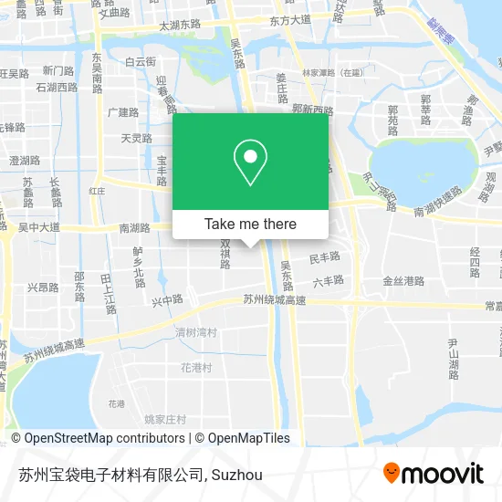苏州宝袋电子材料有限公司 map