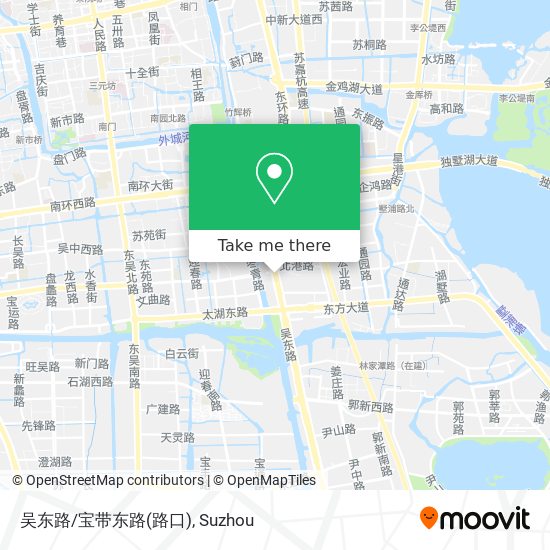吴东路/宝带东路(路口) map