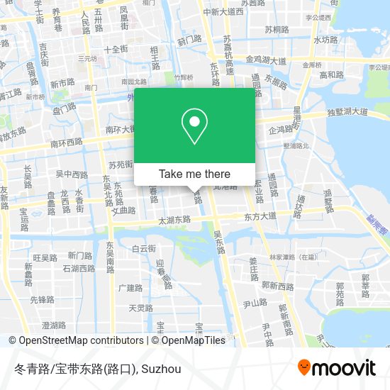 冬青路/宝带东路(路口) map