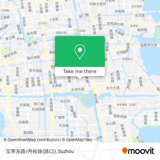 宝带东路/丹桂路(路口) map