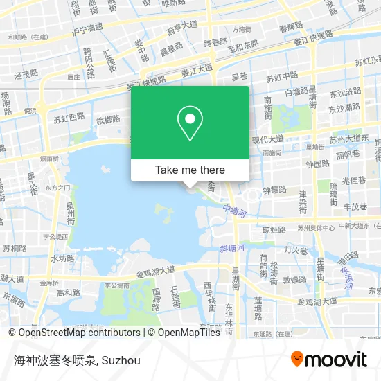 海神波塞冬喷泉 map