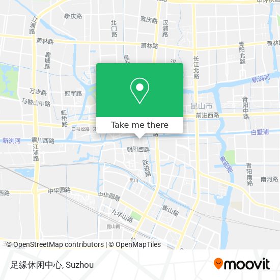 足缘休闲中心 map