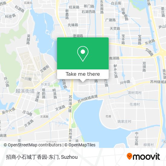 招商小石城丁香园-东门 map
