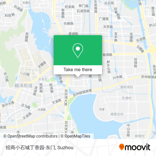 招商小石城丁香园-东门 map
