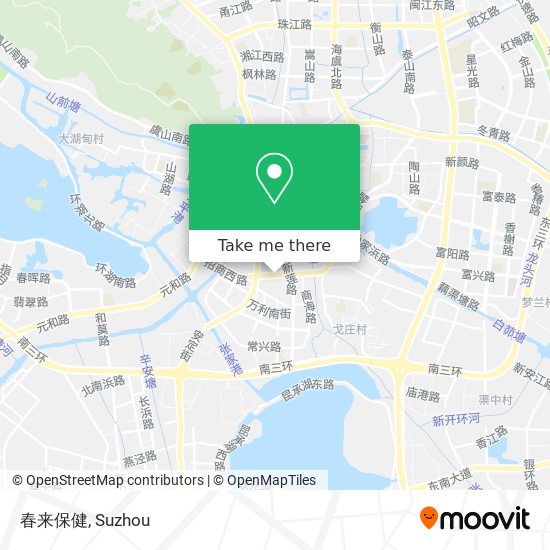 春来保健 map