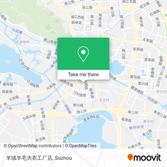 羊绒羊毛大衣工厂店 map