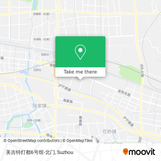 美吉特灯都6号馆-北门 map
