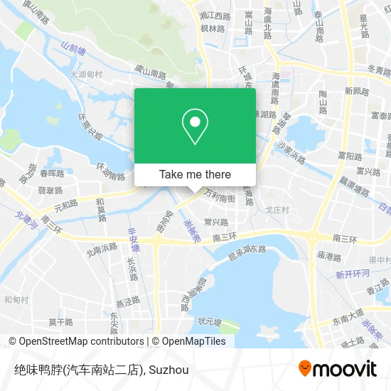 绝味鸭脖(汽车南站二店) map