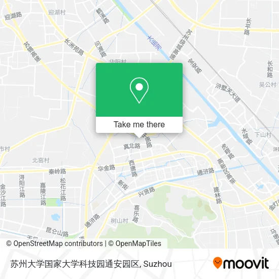 苏州大学国家大学科技园通安园区 map