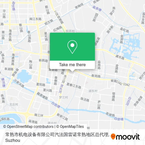常熟市机电设备有限公司汽法国雷诺常熟地区总代理 map