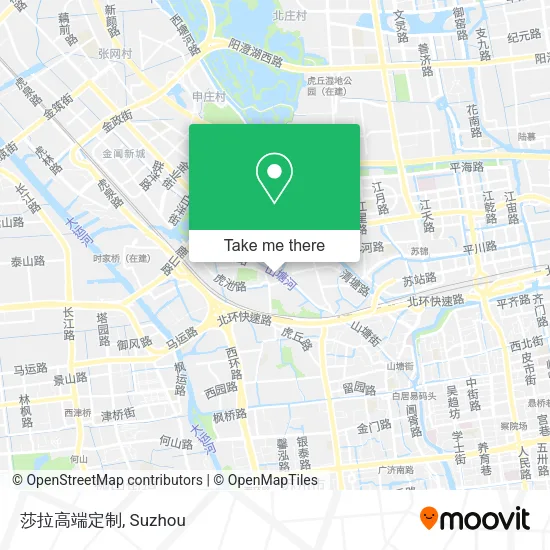 莎拉高端定制 map