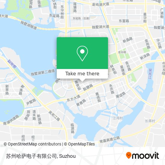 苏州哈萨电子有限公司 map