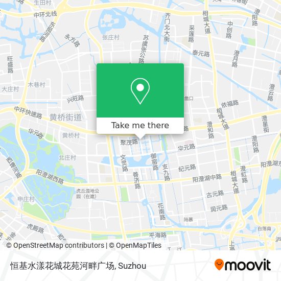恒基水漾花城花苑河畔广场 map
