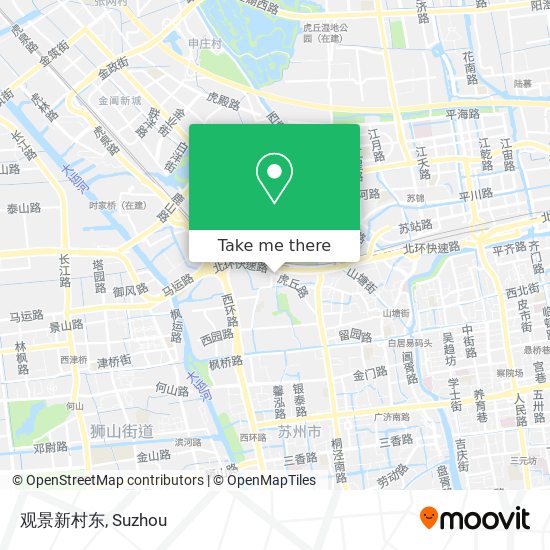 观景新村东 map