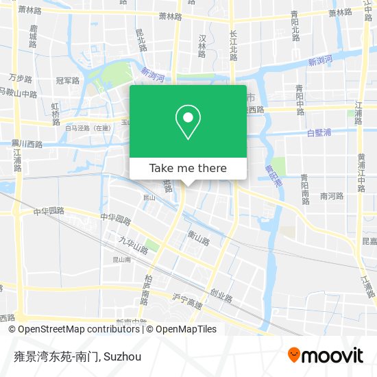 雍景湾东苑-南门 map