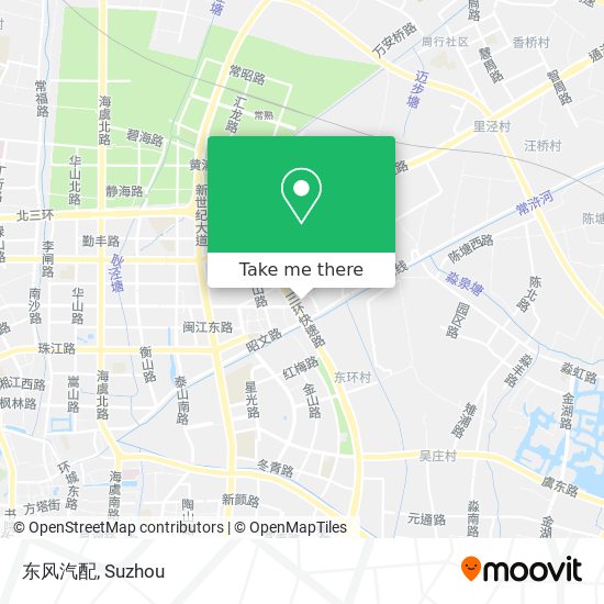 东风汽配 map