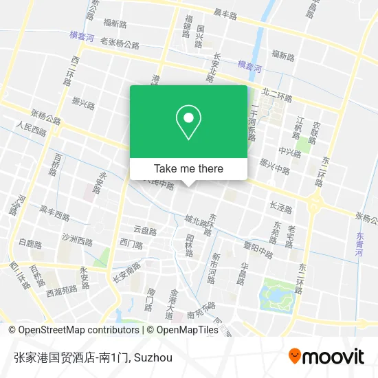 张家港国贸酒店-南1门 map