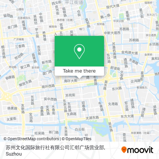 苏州文化国际旅行社有限公司汇邻广场营业部 map