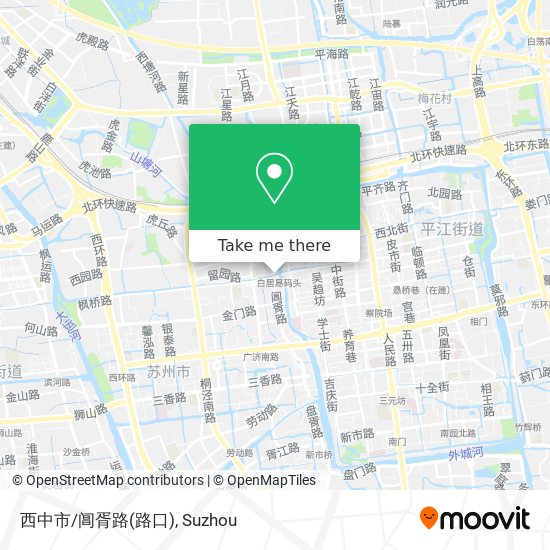 西中市/阊胥路(路口) map