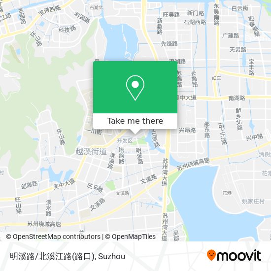 明溪路/北溪江路(路口) map