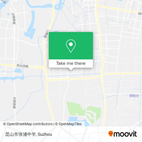 昆山市张浦中学 map