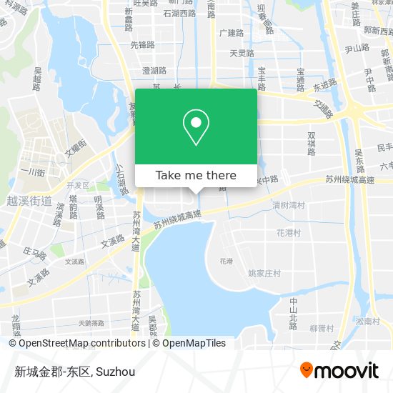 新城金郡-东区 map