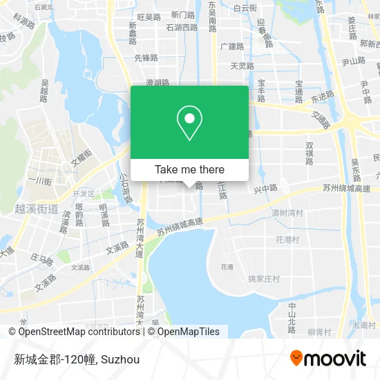 新城金郡-120幢 map