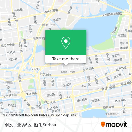 创投工业坊6区-北门 map