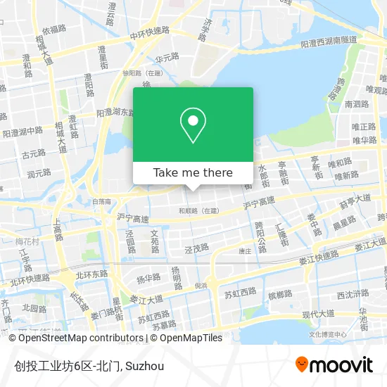 创投工业坊6区-北门 map