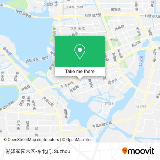 淞泽家园六区-东北门 map