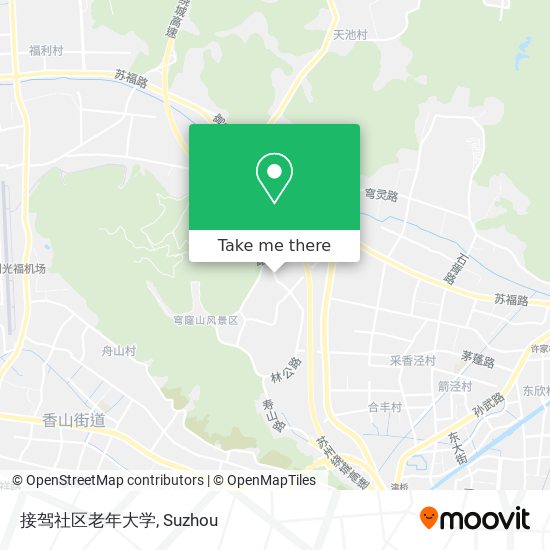 接驾社区老年大学 map