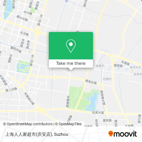 上海人人家超市(庆安店) map