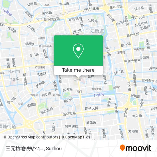 三元坊地铁站-2口 map