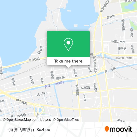 上海腾飞羊绒行 map