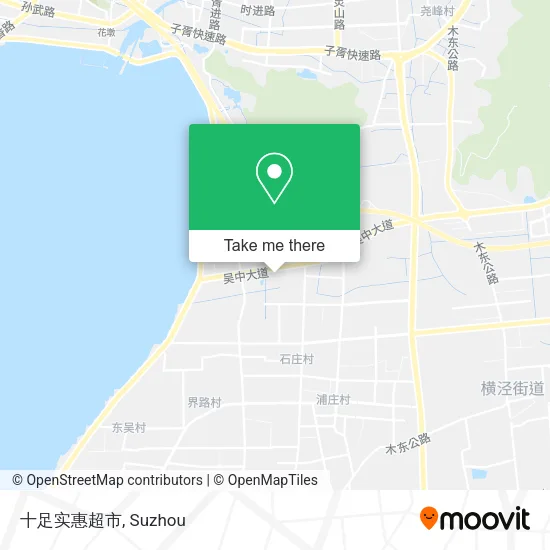 十足实惠超市 map